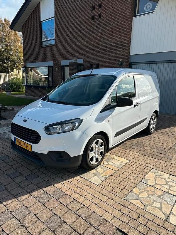 Wit Gebruikt 2020 Ford Transit Trend Van | € 10.499 (Goede deal) - Afbeelding 1/4