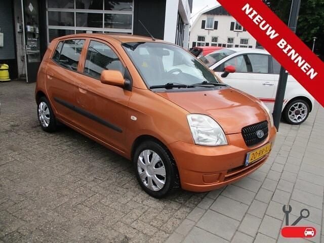 Oranje Gebruikt 2005 Kia Picanto Hatchback | € 1.499 (Eerlijke prijs) - Afbeelding 1/4