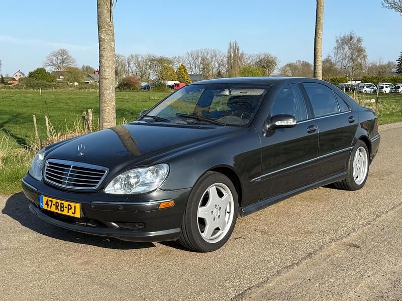 Grijs Gebruikt 2001 Mercedes S600 Sedan | € 8.250 (Eerlijke prijs) - Afbeelding 1/4