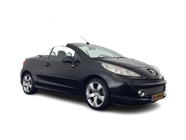 Zwart (metallic) Occasion 2008 Peugeot 207 CC Sport Cabriolet | € 2.345 (Eerlijke prijs) - Afbeelding 1/4
