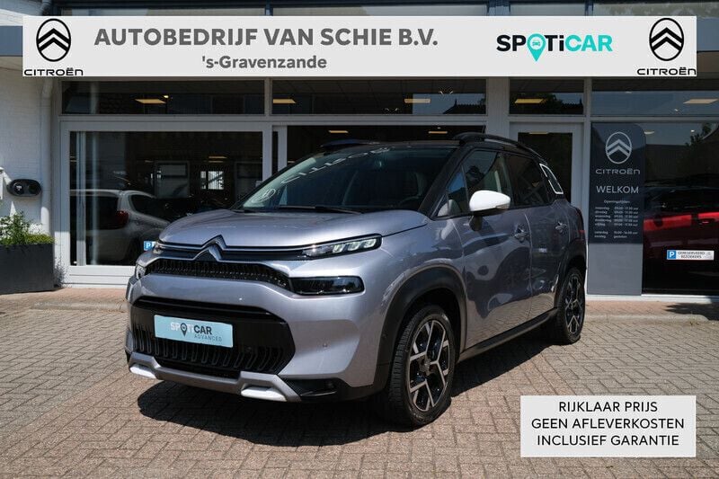 Grijs Gebruikt 2021 Citroën C3 Aircross PureTech SUV | € 20.950 (Eerlijke prijs) - Afbeelding 1/4