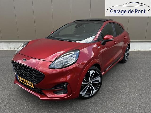 Rood (metallic) Occasion 2020 Ford Puma ST-Line X SUV | € 18.450 (Eerlijke prijs) - Afbeelding 1/4