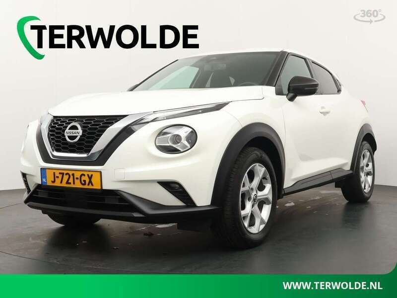 Wit Gebruikt 2020 Nissan Juke N-Connecta SUV | € 15.800 (Eerlijke prijs) - Afbeelding 1/3