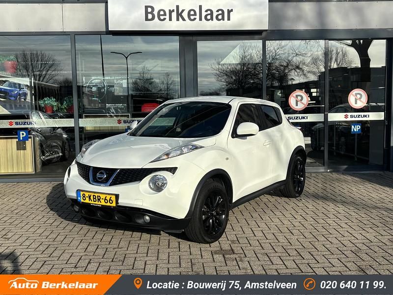 Wit Occasion 2013 Nissan Juke Acenta SUV | € 9.840 (Eerlijke prijs) - Afbeelding 1/4