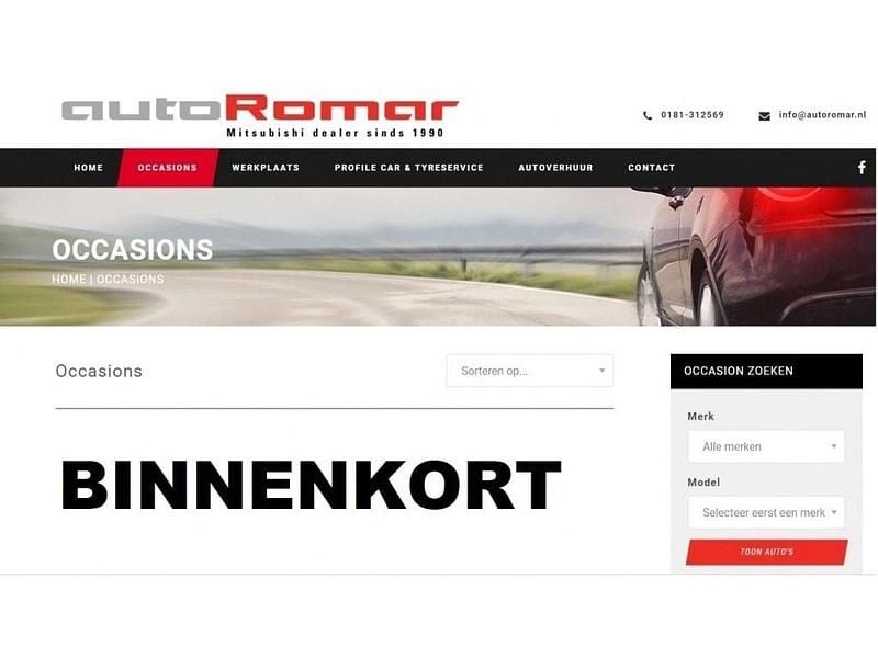 Occasion Mitsubishi Outlander Instyle 121 PK (88 kW) 2016 Wit SUV