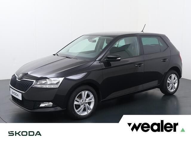 Zwart Gebruikt 2021 Skoda Fabia Ambition Hatchback | € 12.940 (Eerlijke prijs) - Afbeelding 1/4