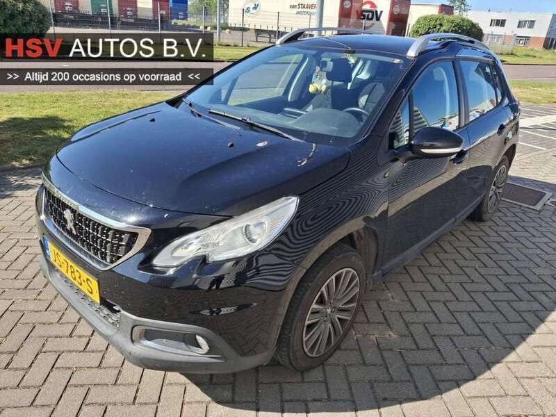 Zwart Gebruikt 2016 Peugeot 2008 SUV | € 8.999 (Goede deal) - Afbeelding 1/3