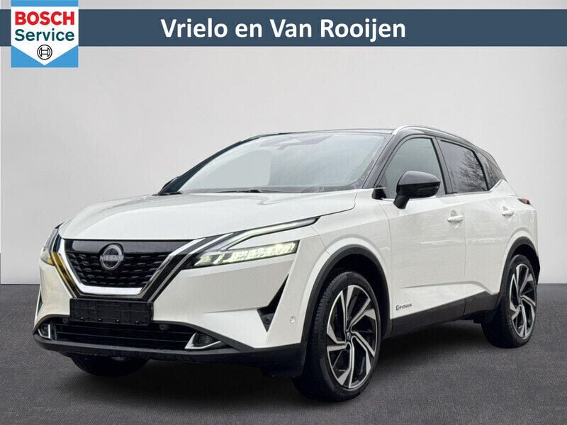 Wit Gebruikt 2024 Nissan Qashqai Tekna+ SUV | € 38.900 (Goede deal) - Afbeelding 1/4