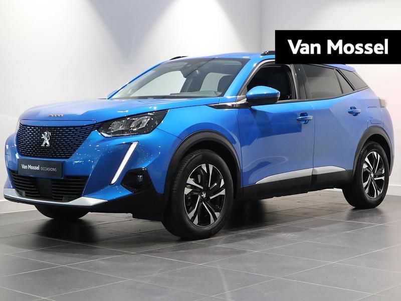 Blauw Occasion 2021 Peugeot e-2008 Allure SUV | € 16.740 (Eerlijke prijs) - Afbeelding 1/3