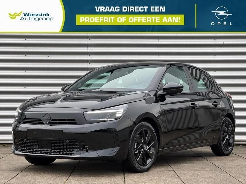 Zwart Nieuw 2025 Opel Corsa Sedan | € 27.274 (Eerlijke prijs) - Afbeelding 1/3