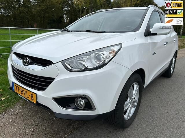 Wit Gebruikt 2011 Hyundai ix35 Style SUV | € 8.950 (Eerlijke prijs) - Afbeelding 1/4
