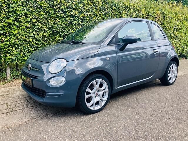 Blauw Gebruikt 2021 Fiat 500 Pop Hatchback | € 11.485 (Goede deal) - Afbeelding 1/4