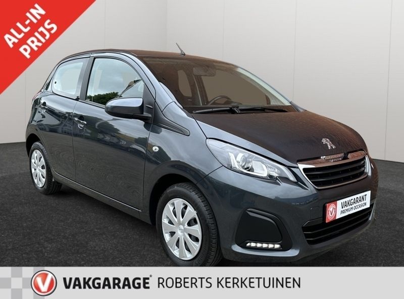 Grijs Gebruikt 2021 Peugeot 108 Active Hatchback | € 11.990 (Duur) - Afbeelding 1/4