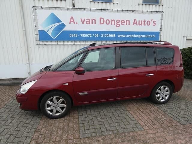 Rood Gebruikt 2009 Renault Grand Espace Initiale MPV | € 1.995 - Afbeelding 1/4