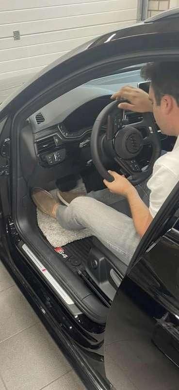 Occasion Audi A4 S-Line 190 PK (139 kW) 2018 Zwart Stationwagen