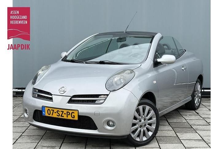 Grijs Gebruikt 2006 Nissan Micra C+C Tekna+ Cabriolet | € 3.499 - Afbeelding 1/1
