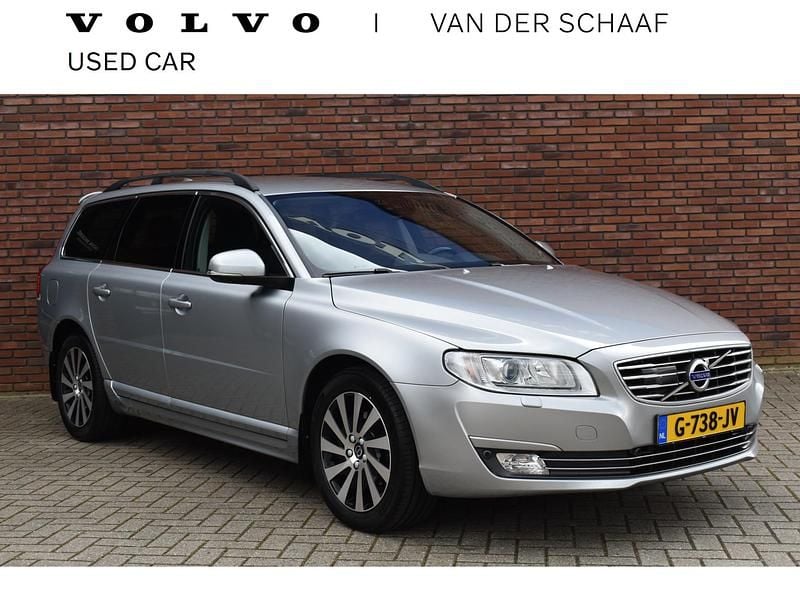 Grijs, metallic lak Gebruikt 2015 Volvo V70 Standard Stationwagen | € 20.800 (Eerlijke prijs) - Afbeelding 1/4