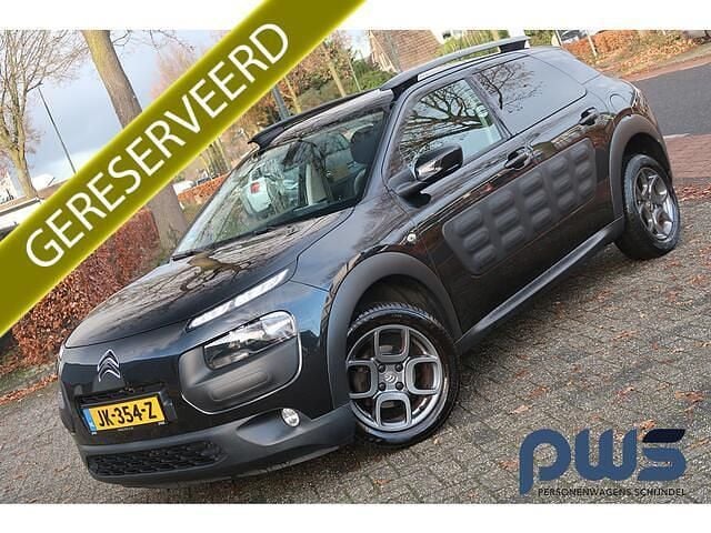 Zwart Gebruikt 2016 Citroën C4 Cactus PureTech Hatchback | € 6.449 (Goede deal) - Afbeelding 1/4