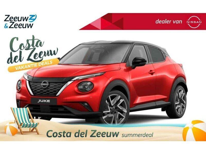 Fuji red two tone Nieuw 2025 Nissan Juke SUV | € 37.819 (Iets duurder) - Afbeelding 1/4