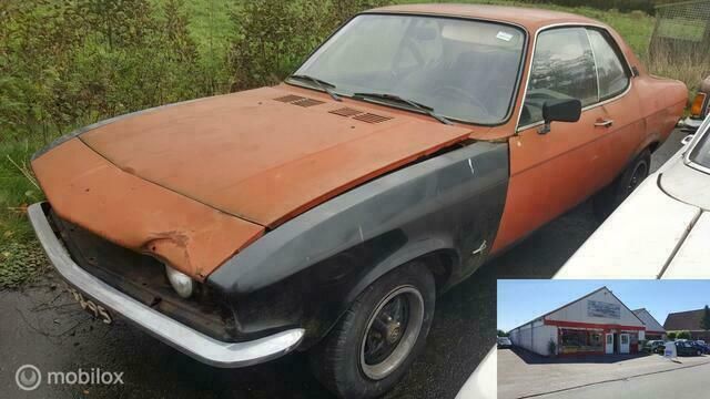Rood Gebruikt 1974 Opel Manta | € 1.899 - Afbeelding 1/4