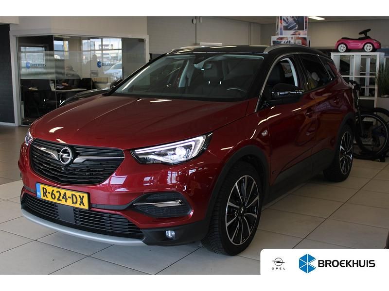 Rood Occasion 2022 Opel Grandland X Ultimate SUV | € 23.745 (Eerlijke prijs) - Afbeelding 1/4
