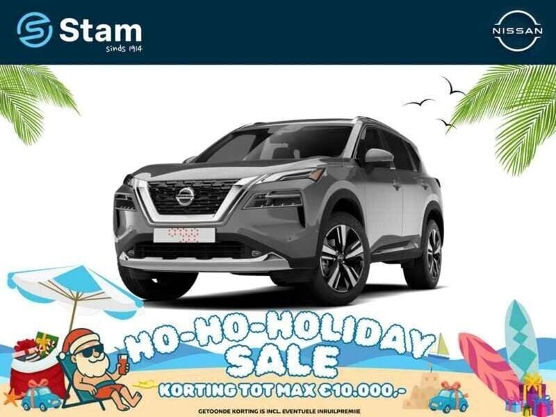 Dark grey (grijs metallic) Nieuw 2025 Nissan X-Trail Tekna+ SUV | € 59.040 (Eerlijke prijs) - Afbeelding 1/2