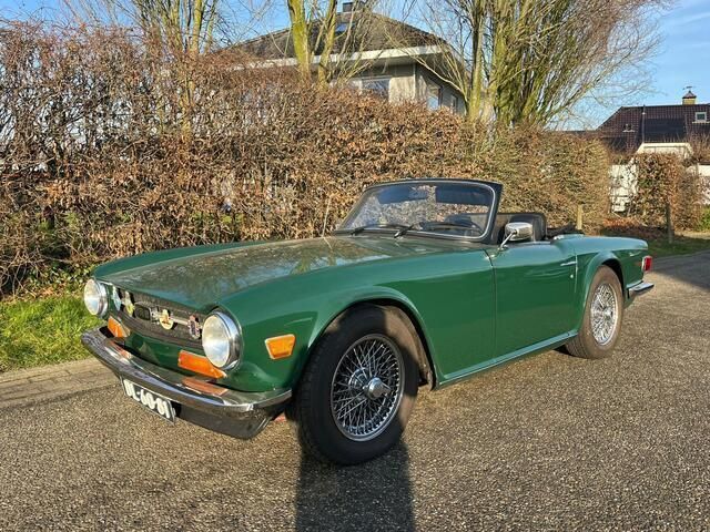Groen Gebruikt 1972 Triumph TR6 | € 21.950 - Afbeelding 1/4