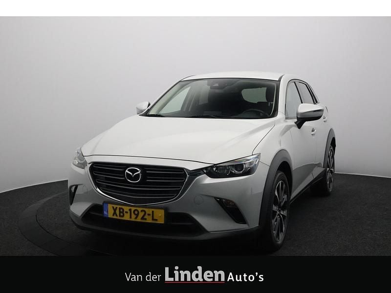 Wit (metallic) Gebruikt 2018 Mazda CX-3 Inclusive SUV | € 15.950 (Eerlijke prijs) - Afbeelding 1/4