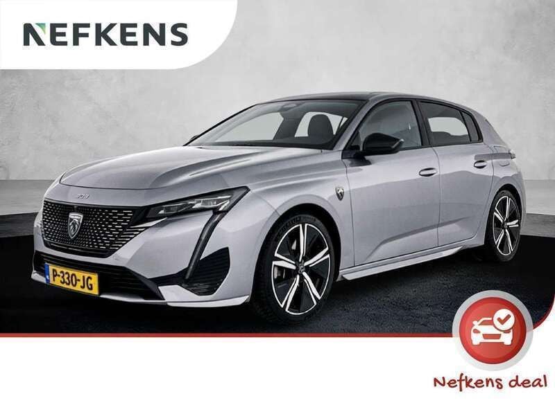 Grijs Gebruikt 2022 Peugeot 308 GT Hatchback | € 29.925 (Eerlijke prijs) - Afbeelding 1/3