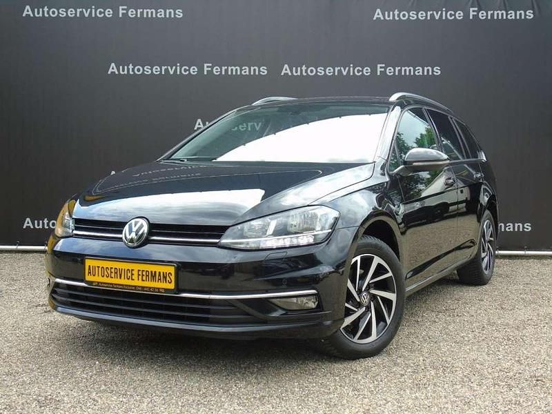 Zwart Gebruikt 2018 VW Golf VII Join Stationwagen | € 14.899 (Eerlijke prijs) - Afbeelding 1/4