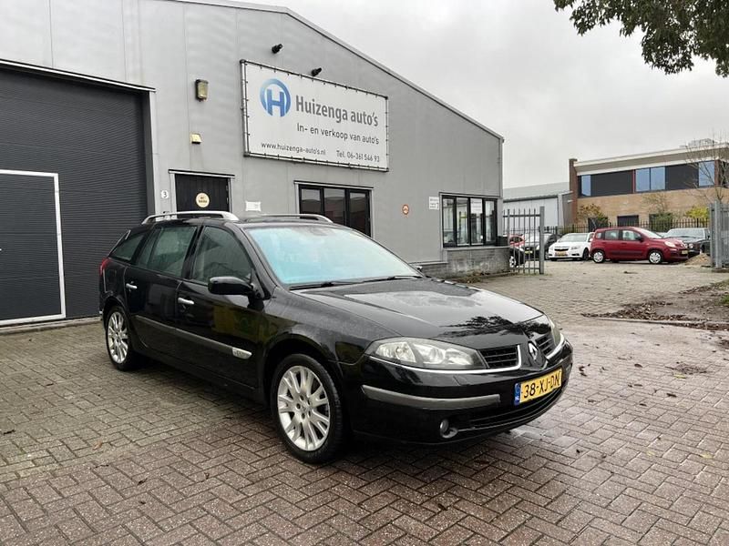 Zwart Gebruikt 2007 Renault Laguna GrandTour Stationwagen | € 699 - Afbeelding 1/4