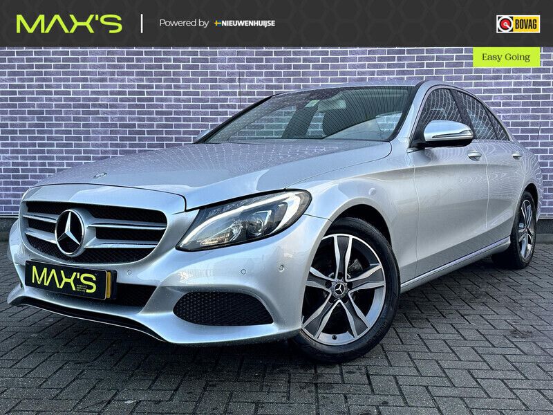 Grijs Gebruikt 2017 Mercedes C180 Sport Edition Sedan | € 20.995 (Goede deal) - Afbeelding 1/4