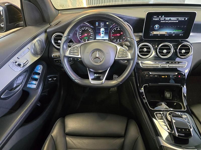 Occasion Mercedes GLC250 Sport Edition 211 PK (155 kW) 2019 Zwart Coupé
