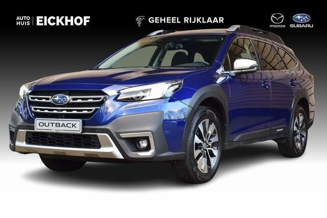 Blauw, metallic lak Gebruikt 2023 Subaru Outback Premium SUV | € 59.950 (Duur) - Afbeelding 1/4