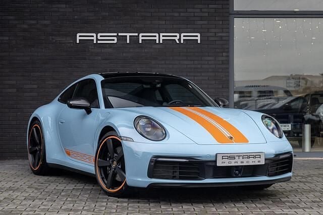 Blauw Occasion 2022 Porsche 911 Carrera 4S Edition Coupé | € 184.800 (Goede deal) - Afbeelding 1/4