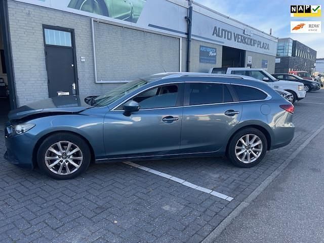 Blauw Gebruikt 2012 Mazda 6 Stationwagen | € 2.495 - Afbeelding 1/4