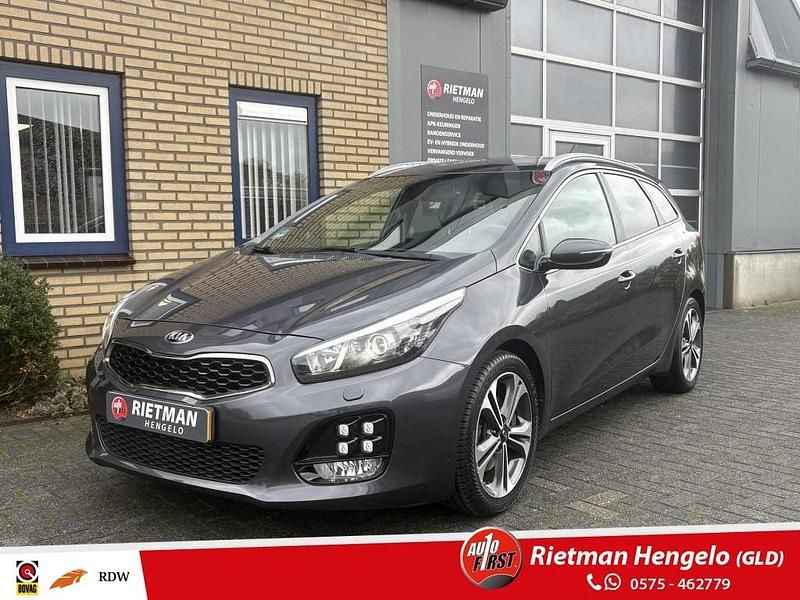 Grijs Gebruikt 2017 Kia Ceed Sportswagon GT-Line Stationwagen | € 13.750 (Iets duurder) - Afbeelding 1/4