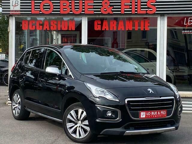 Zwart Gebruikt 2014 Peugeot 3008 Allure SUV | € 9.990 - Afbeelding 1/4