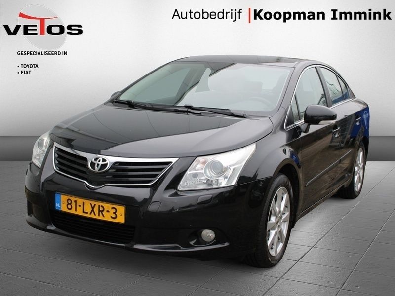 Zwart Gebruikt 2010 Toyota Avensis Business Edition Sedan | € 11.445 - Afbeelding 1/4