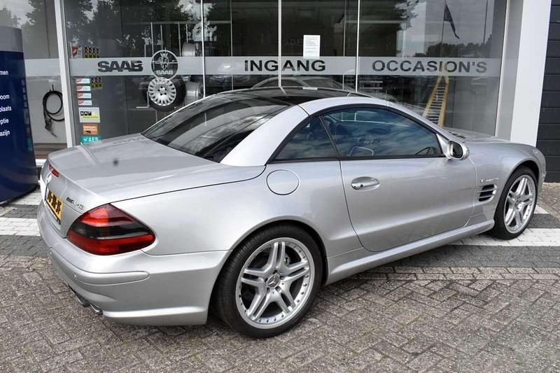 Occasion Mercedes SL55 AMG AMG 477 PK (350 kW) 2002 Grijs Cabriolet