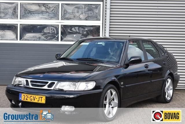 Zwart Gebruikt 2001 Saab 9-3 Aero Hatchback | € 8.740 - Afbeelding 1/4