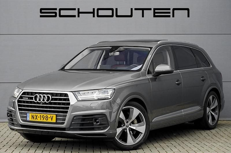 Grijs Gebruikt 2015 Audi Q7 Proline SUV | € 35.900 (Eerlijke prijs) - Afbeelding 1/4