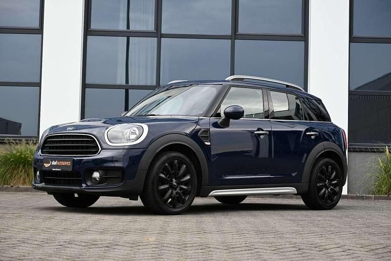 Blauw, metallic lak Gebruikt 2018 Mini Cooper Countryman Salt SUV | € 15.950 (Super prijs) - Afbeelding 1/4