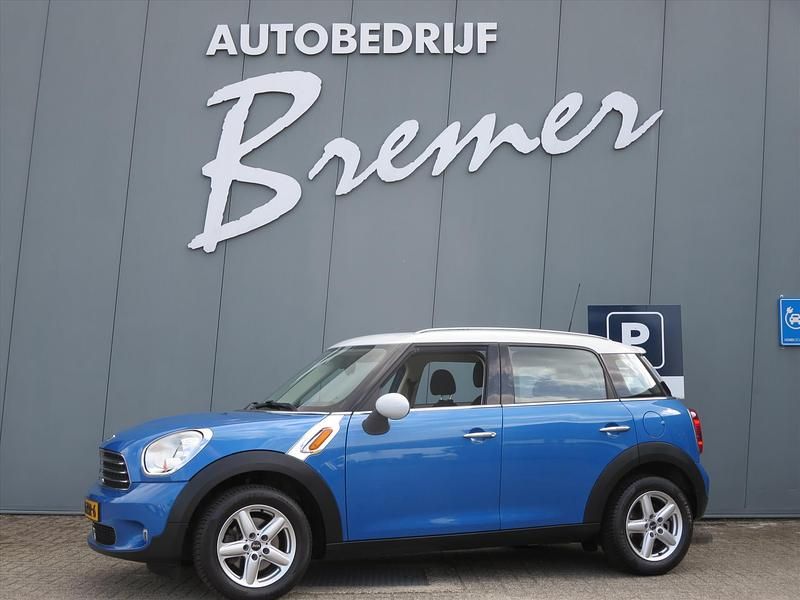 Blauw Gebruikt 2010 Mini Cooper Countryman SUV | € 7.450 (Goede deal) - Afbeelding 1/4