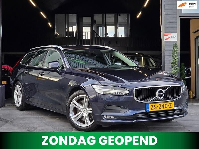 Blauw Gebruikt 2018 Volvo V90 Inscription Stationwagen | € 25.944 (Goede deal) - Afbeelding 1/4