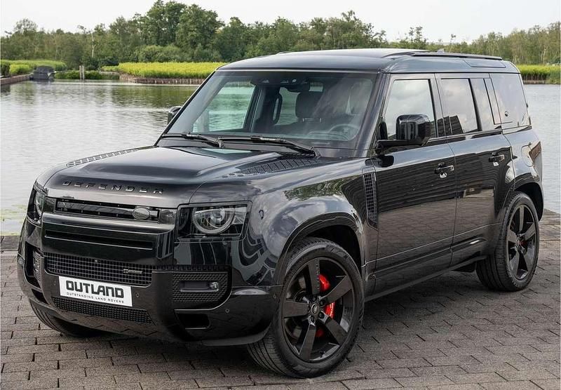 Zwart Nieuw 2025 Land Rover Defender HSE Dynamic SUV | € 109.900 (Eerlijke prijs) - Afbeelding 1/4