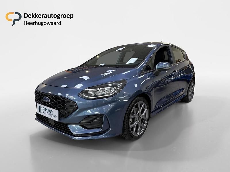 Blauw Occasion 2023 Ford Fiesta ST-Line Hatchback | € 19.445 (Iets duurder) - Afbeelding 1/4