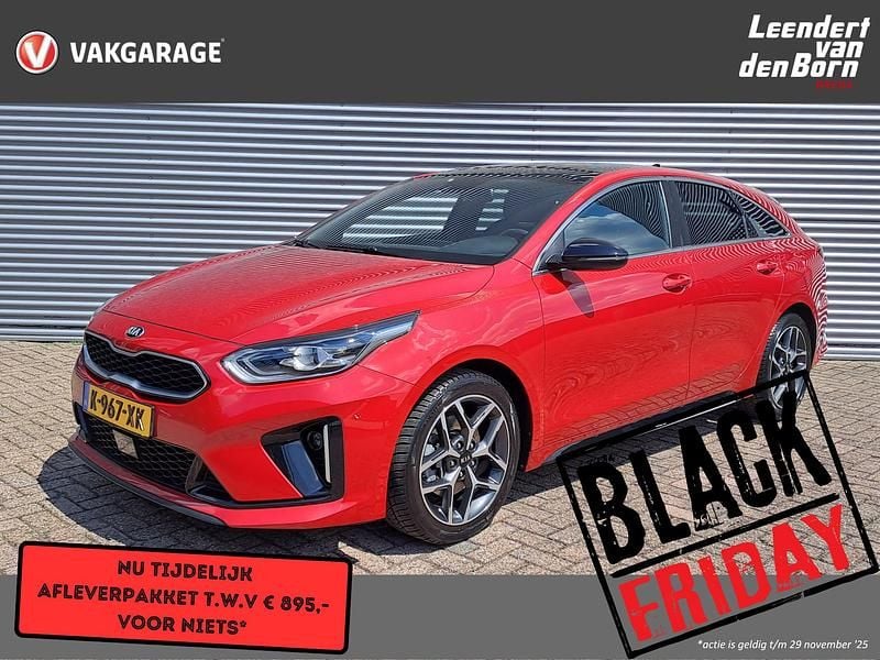 Rood Gebruikt 2021 Kia ProCeed GT-Line Hatchback | € 21.495 (Eerlijke prijs) - Afbeelding 1/4