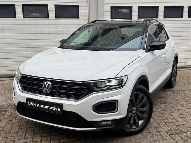 Wit Gebruikt 2018 VW T-Roc Sport SUV | € 22.500 (Super prijs) - Afbeelding 1/4