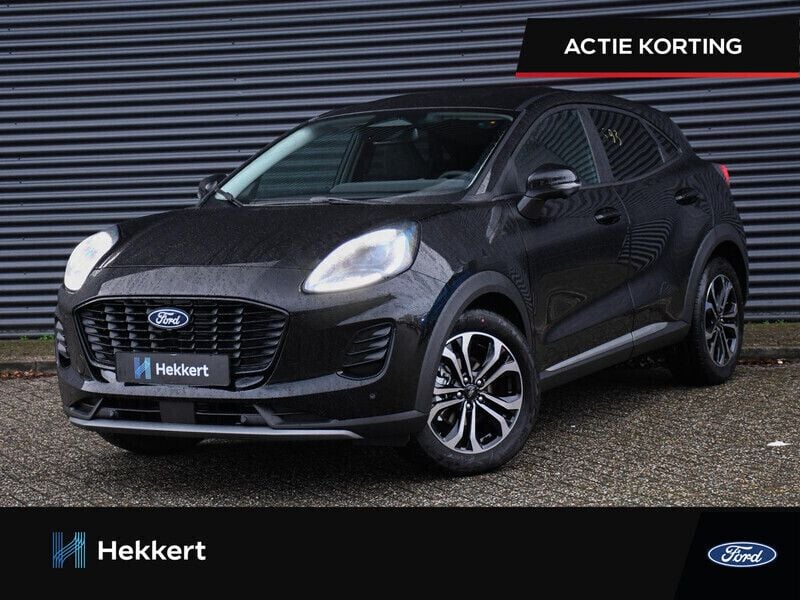 Zwart Nieuw 2024 Ford Puma Titanium SUV | € 32.415 (Goede deal) - Afbeelding 1/4